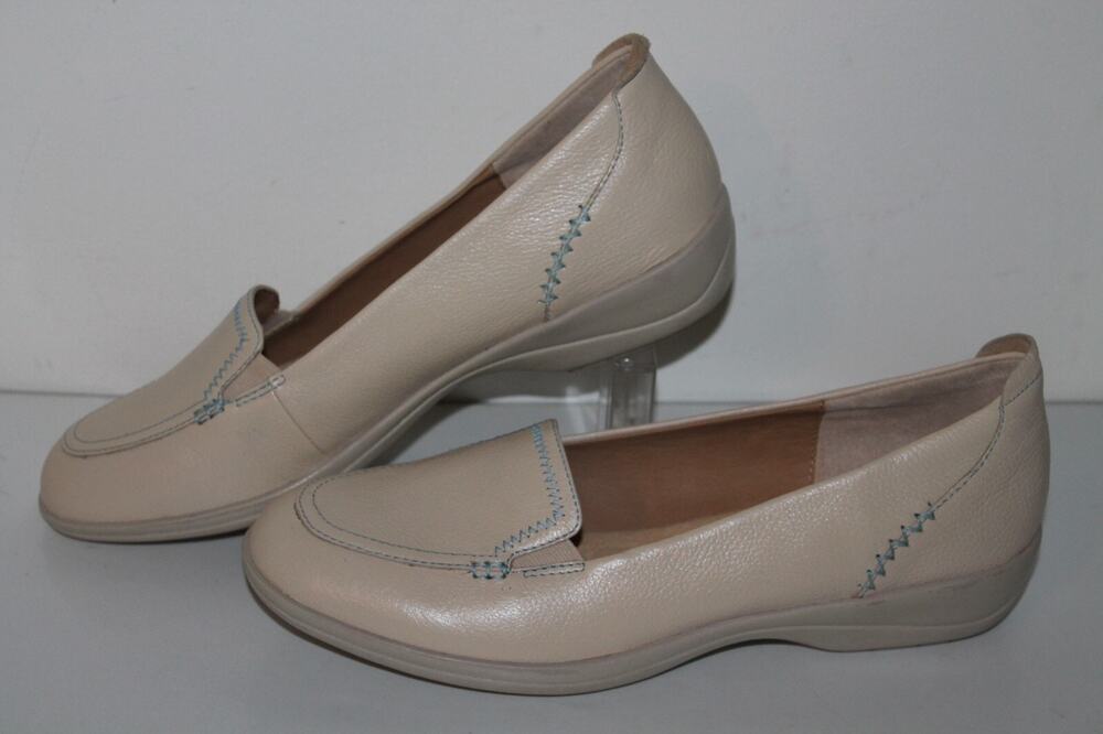 Softspots Casual Flats, Women’s 11, #744192, Beige, Leather, Casual, Comfort